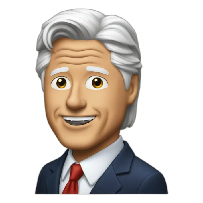 gay bill clinton sticker