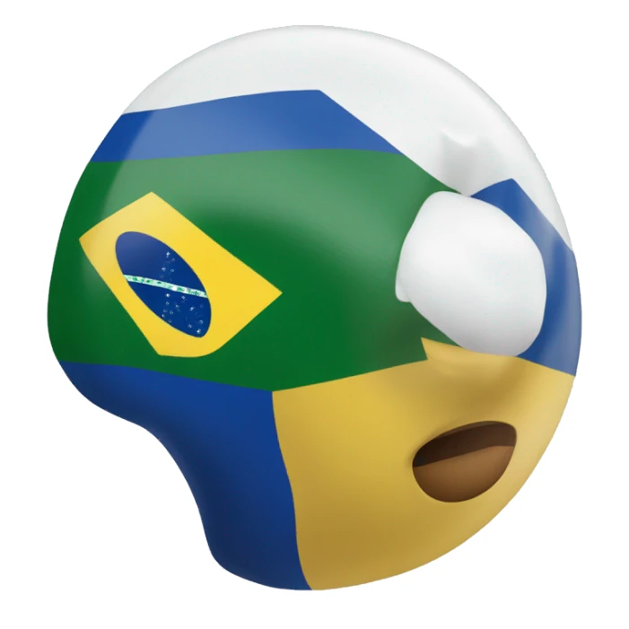 Badeira de Minas gerais e bandeira do Brasil  sticker