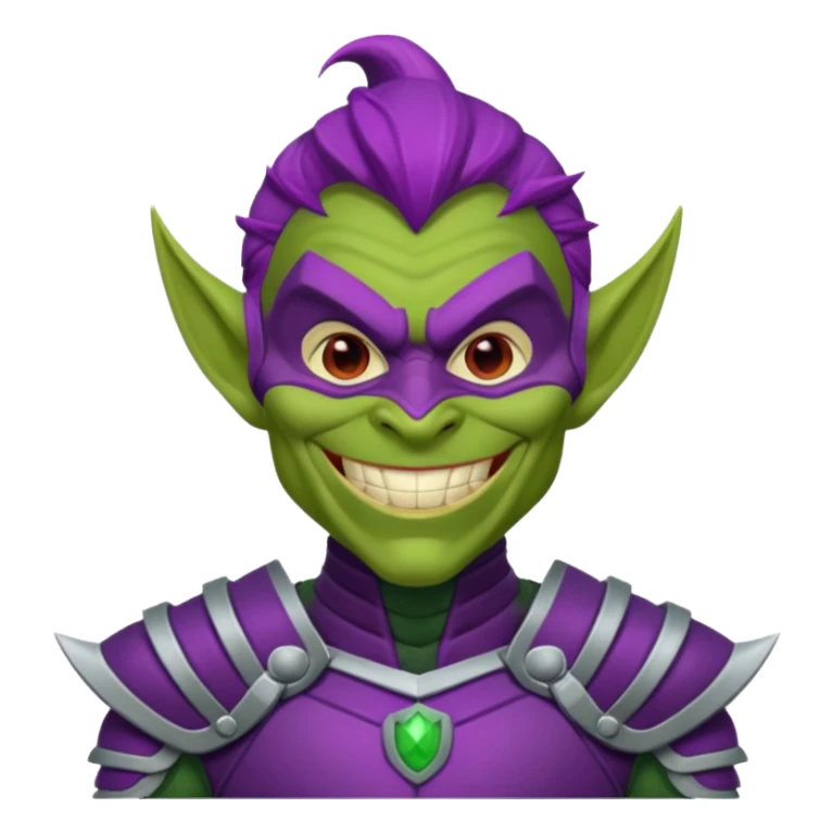 Spiderman's Green goblin classic sticker