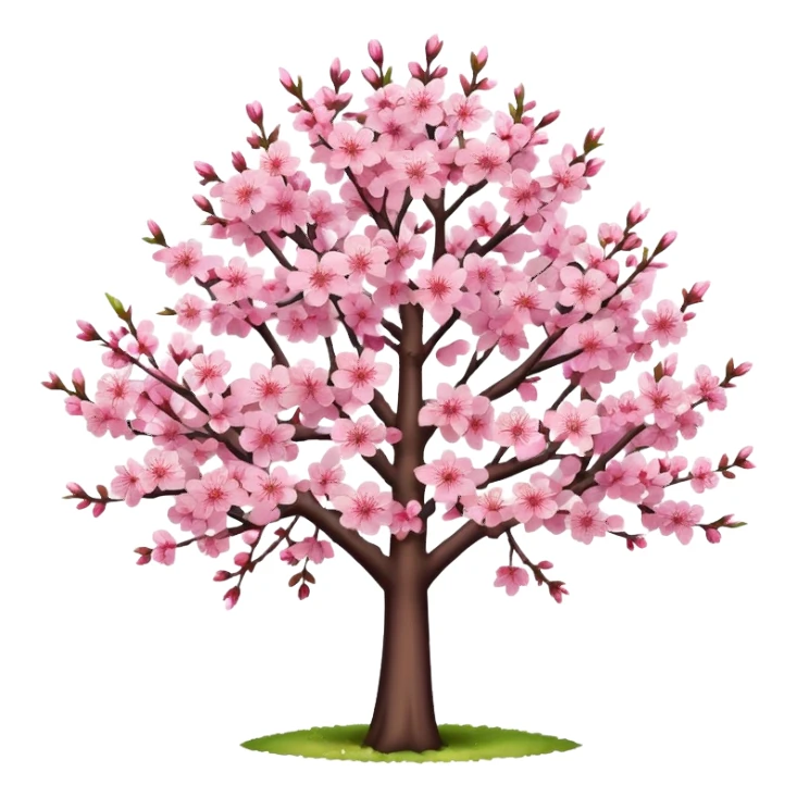 Sakura tree sticker