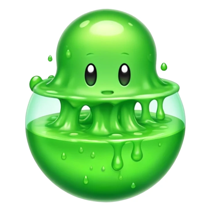globule of slime sticker