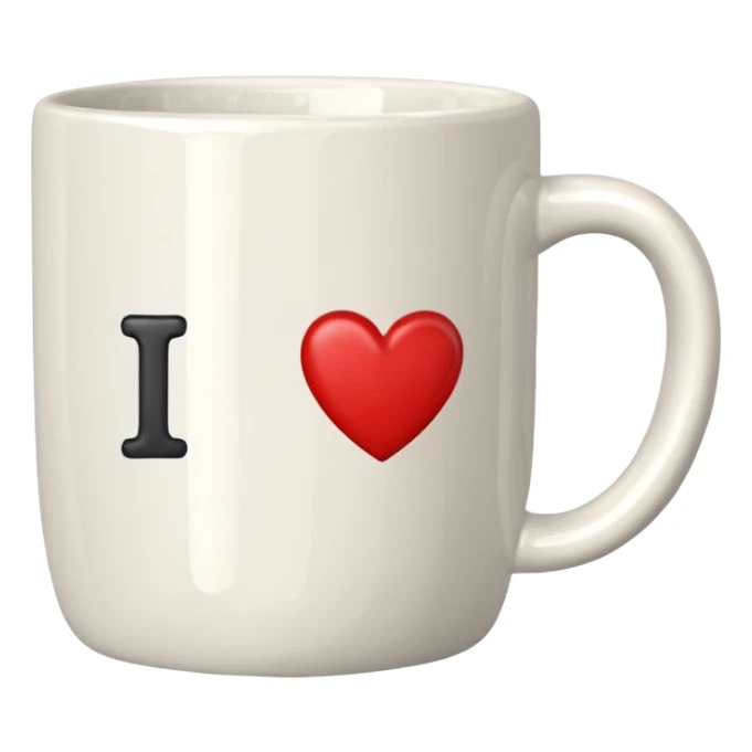 i heart ny mug sticker