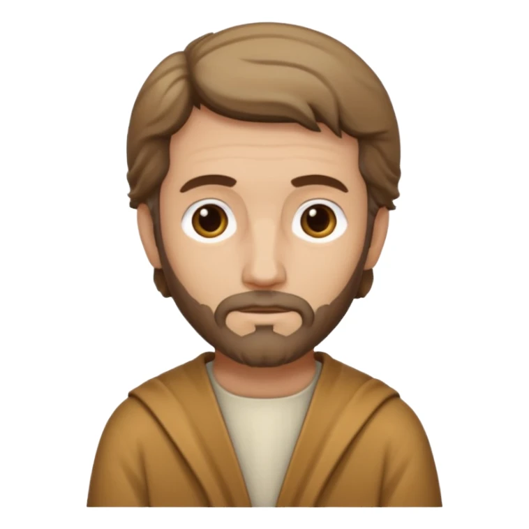 bullbody saint Joseph in normal plain clothes sticker
