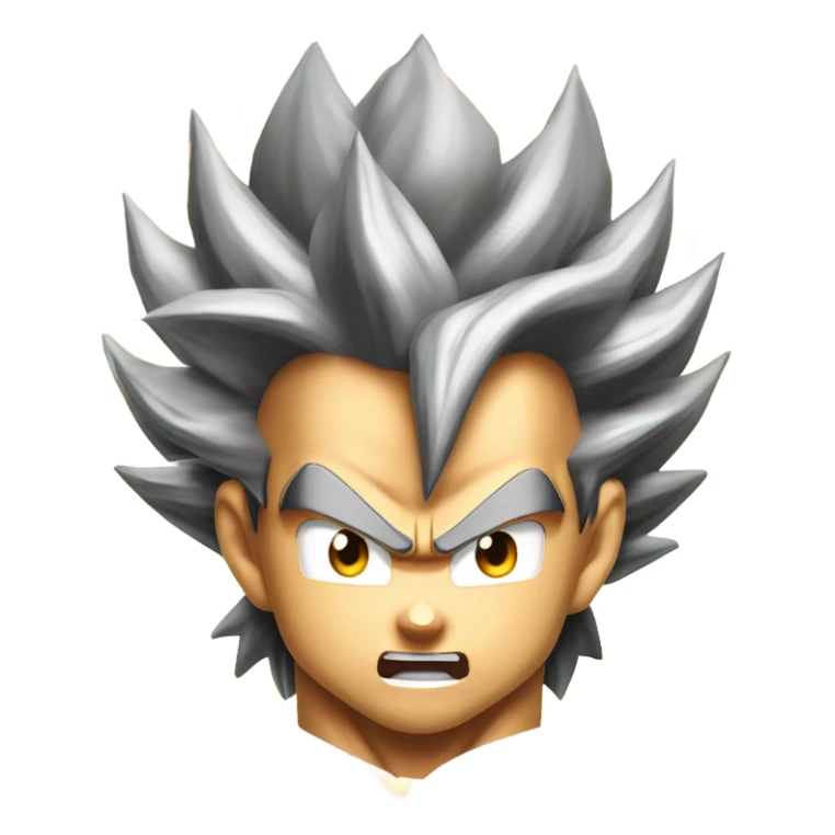 Goku going supersaiyan  sticker