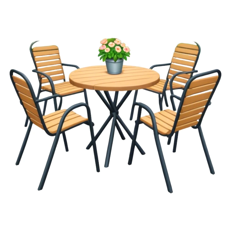 garden furniture sticker