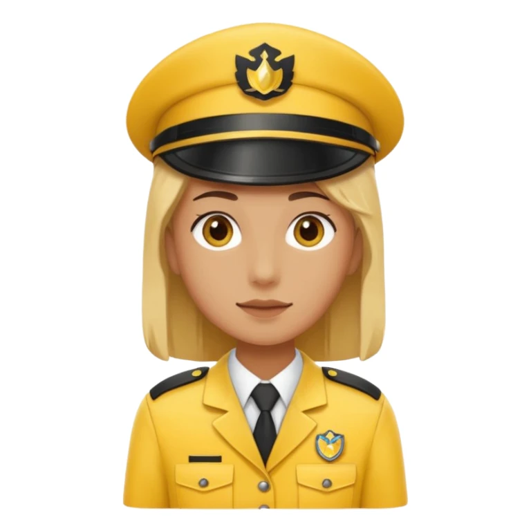 POLICE  IN YELLOW sticker