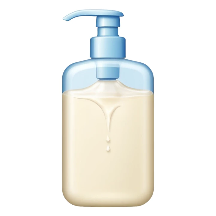 White Shower Gel sticker