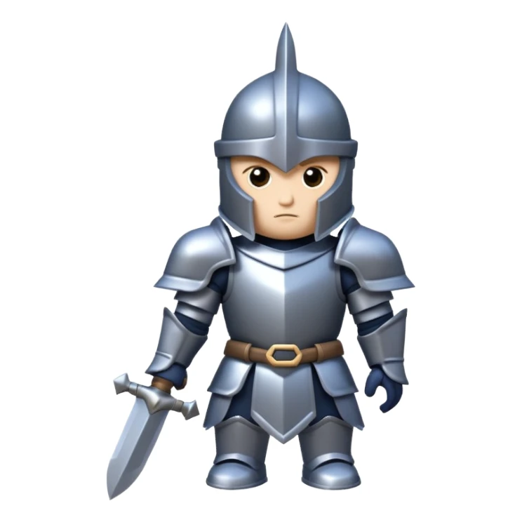 Make mini pekka from the game clash royale sticker
