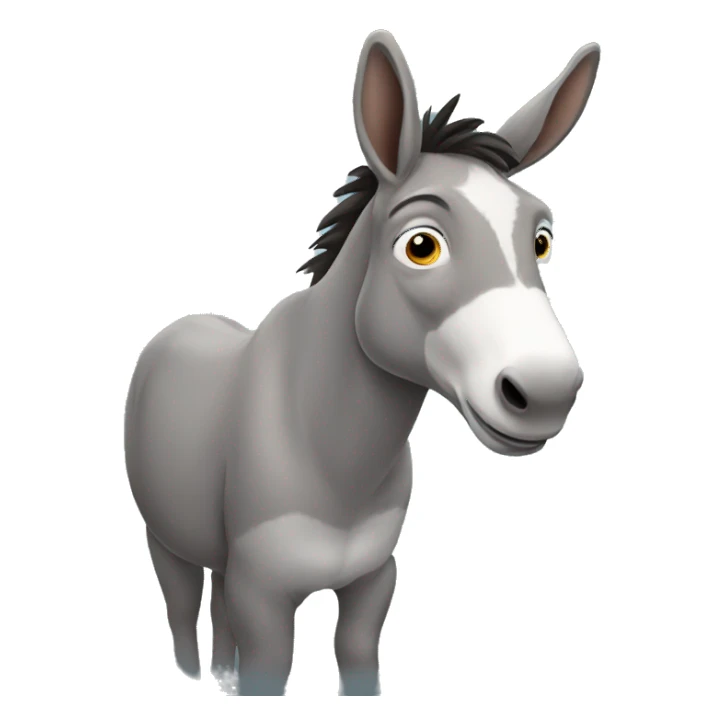 Donkey sticker
