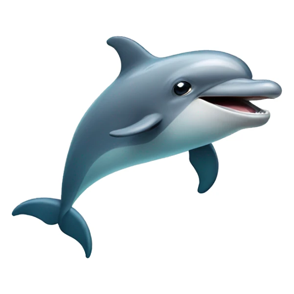 dolphin singing sticker