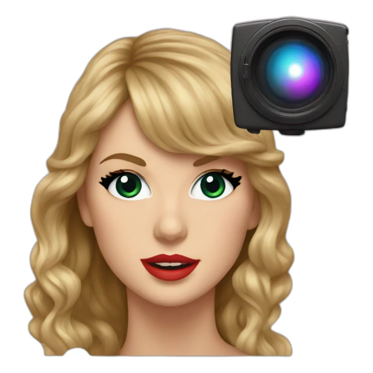 taylor swift projector sticker