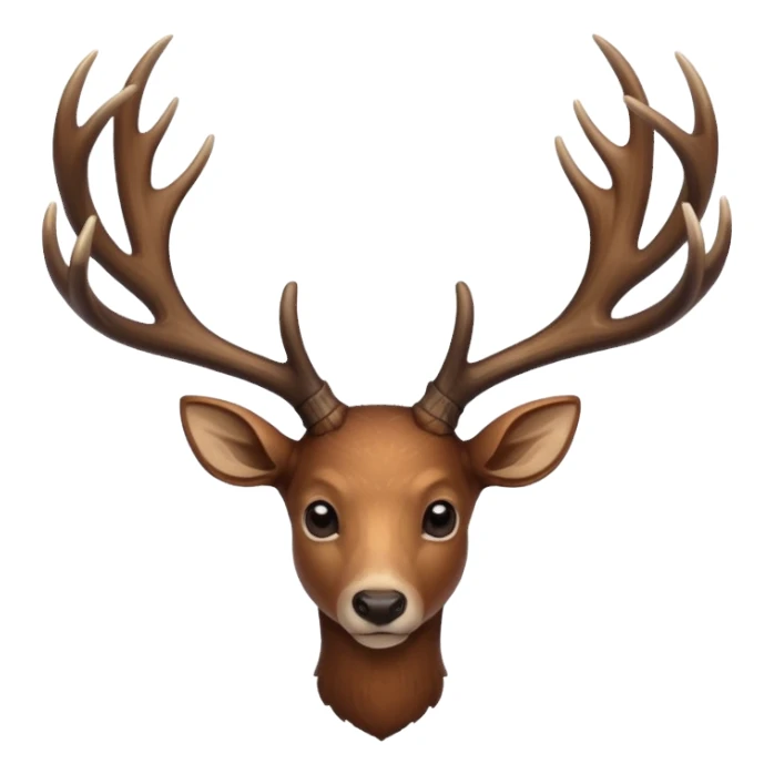 Deer Antlers sticker