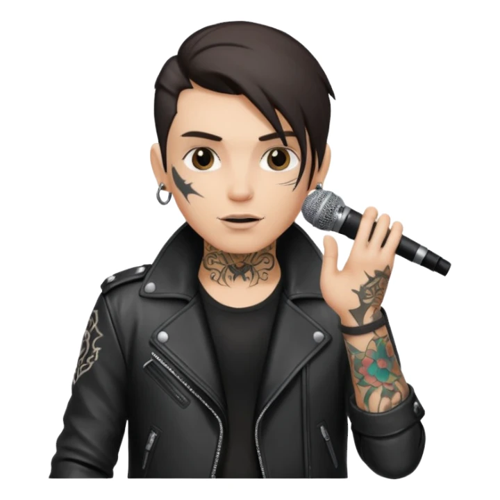 rocktar microphone sticker