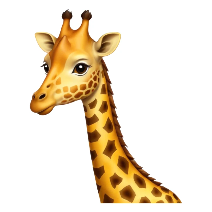 High resolution giraffe  sticker