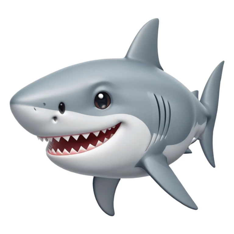 Shark cute sticker