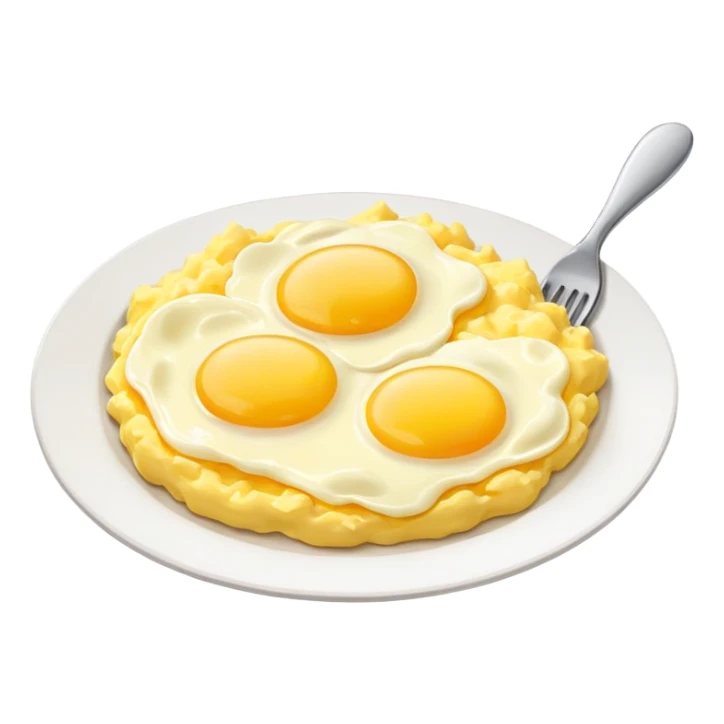 Scrambled eggs  sticker