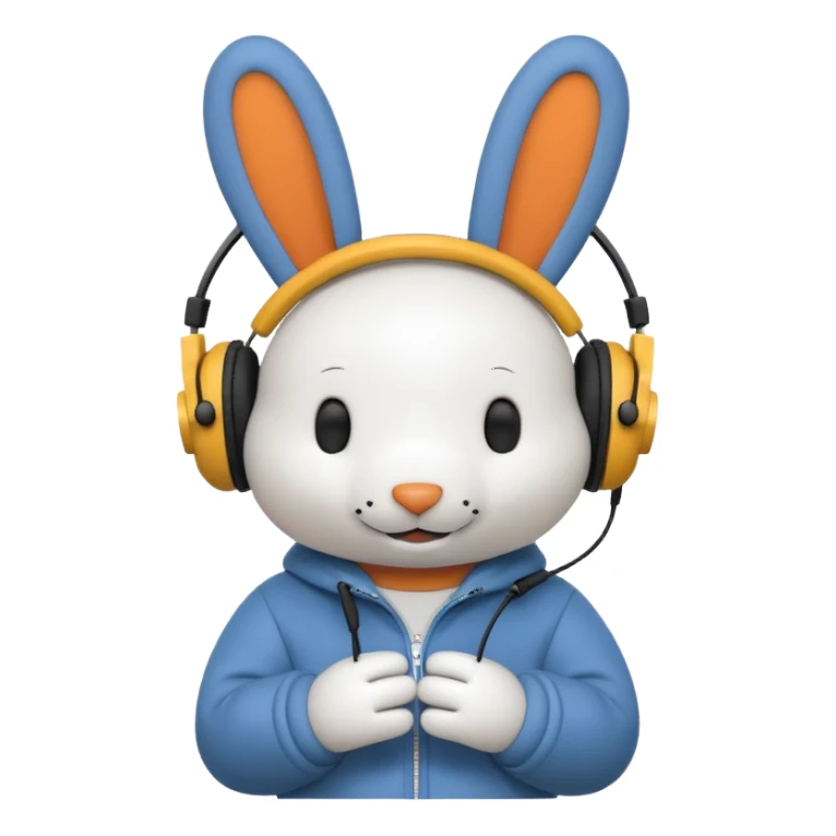 Miffy+music sticker