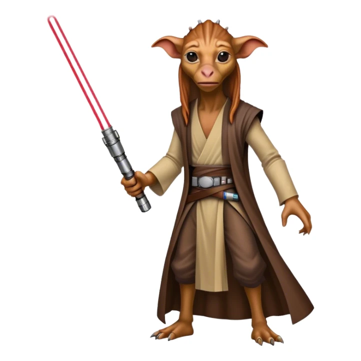 Darth Jar Jar Binks lightsaber sticker