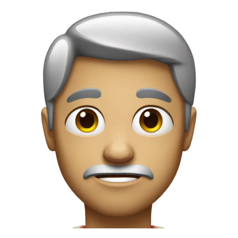 Someone giving a side eye sticker