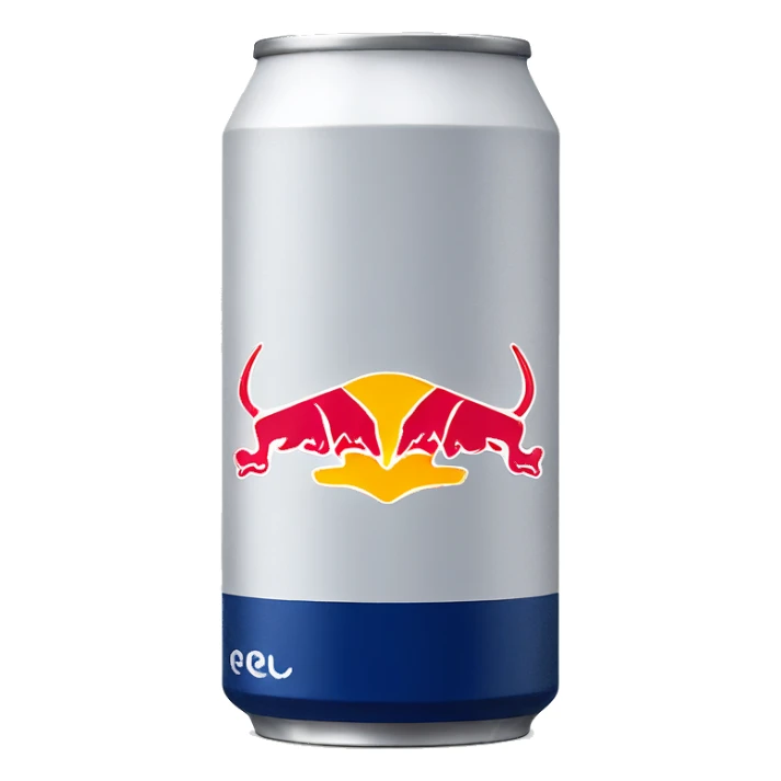 Redbull white sticker