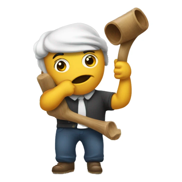 Tubarão com cartola sticker