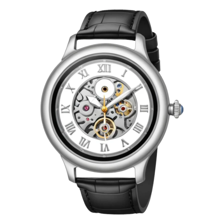A hand with a watch sticker