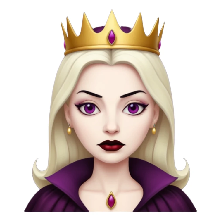 villian queen sticker