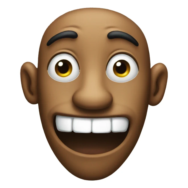 Funny big nose sticker