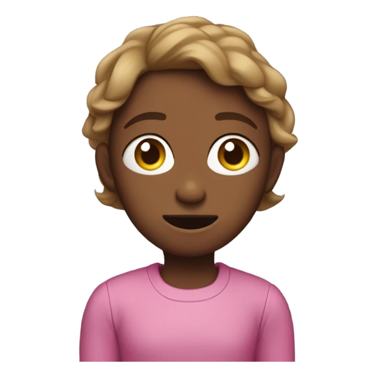 sonrojada como nerviosa sticker