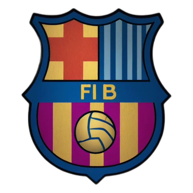 barca logo sticker