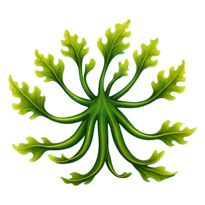 deniz bitkileri sticker