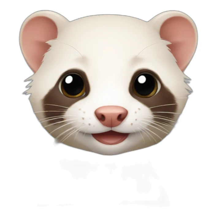 Animal furet sticker