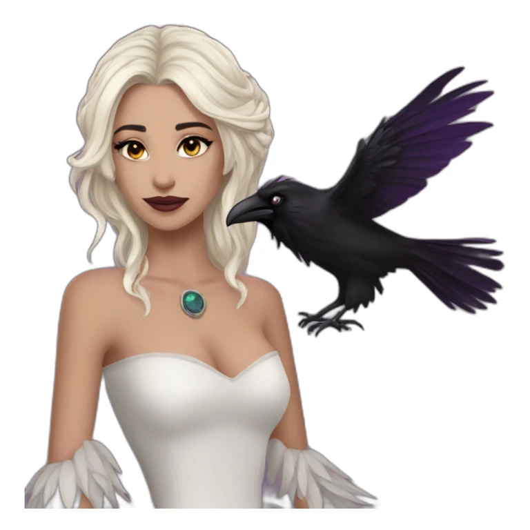 Raven Queen ever after higg sticker