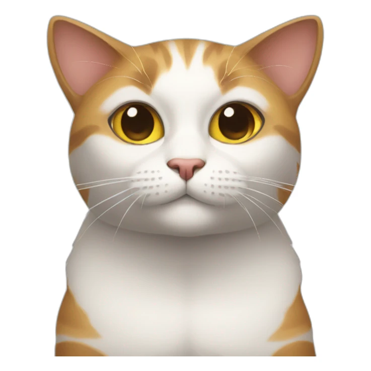 Gym cat sticker