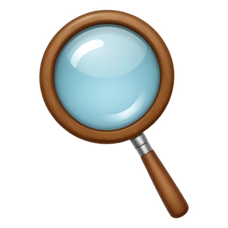 Magnifying Glass sticker