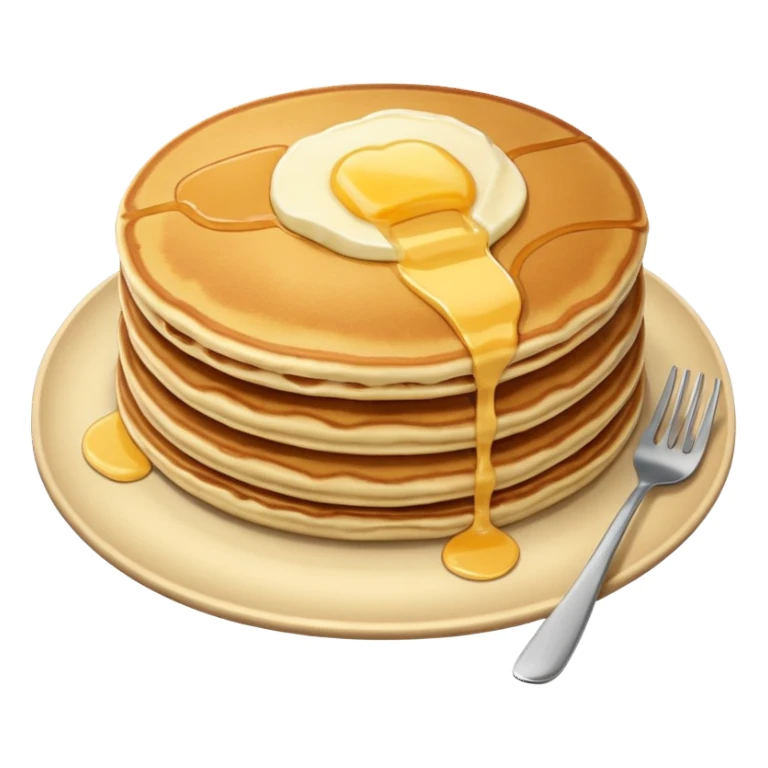 breakfast pancake (no dripping) sticker