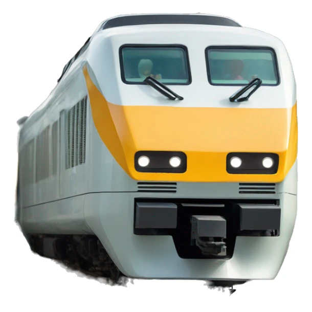 ecological modern train from Siemens sticker