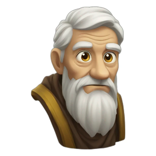 wise old man runescape sticker