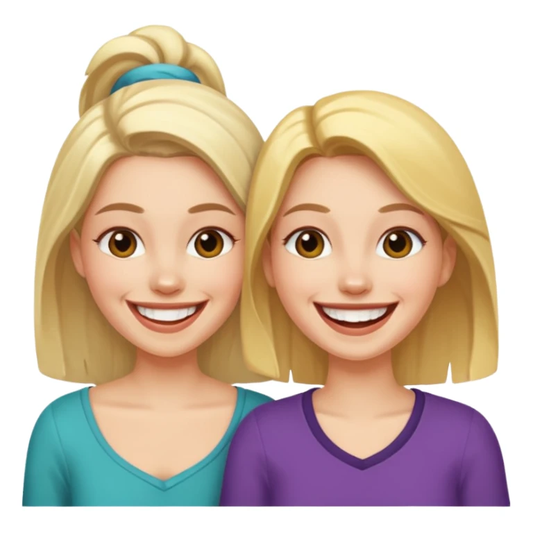 jecka and nichole  sticker