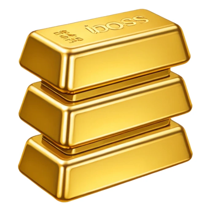 Gold bars  sticker