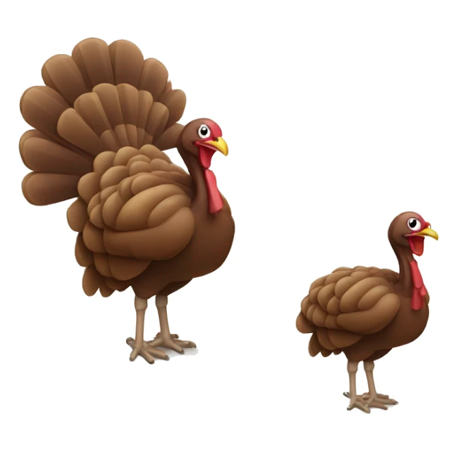 turkey wearing a tutu  sticker
