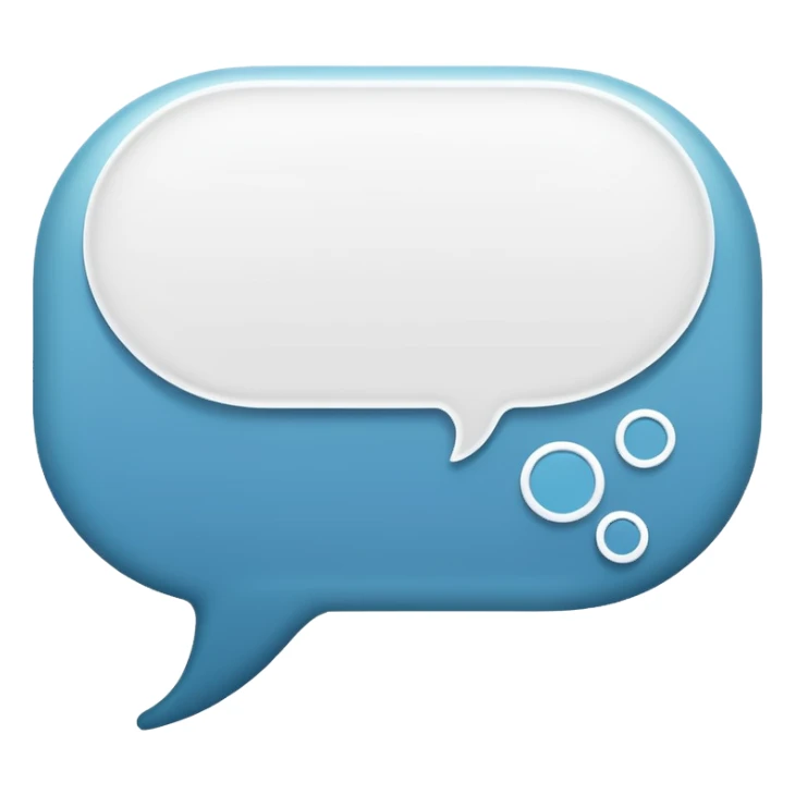 speech bubble sticker