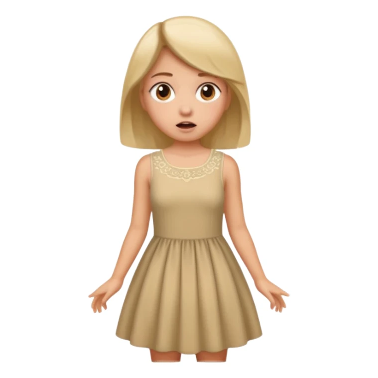 Girl farting sticker