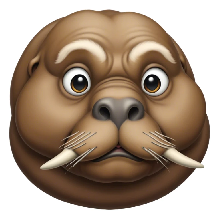 Sherlock homes as a walrus  sticker