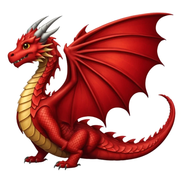 dragon wing sticker