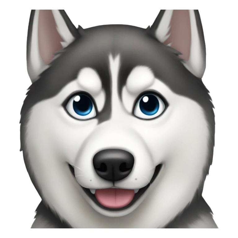 syberian husky sticker