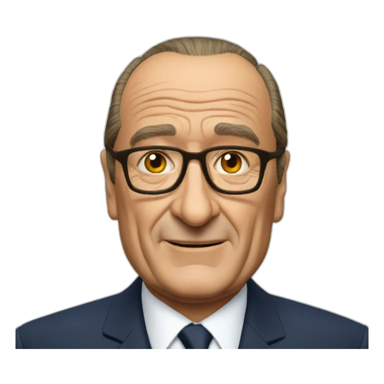Chirac sticker