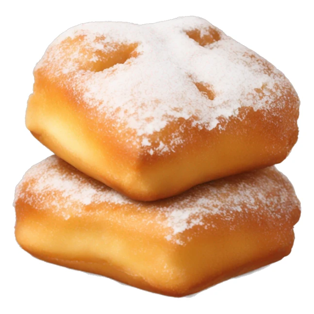 5 square beignets sticker