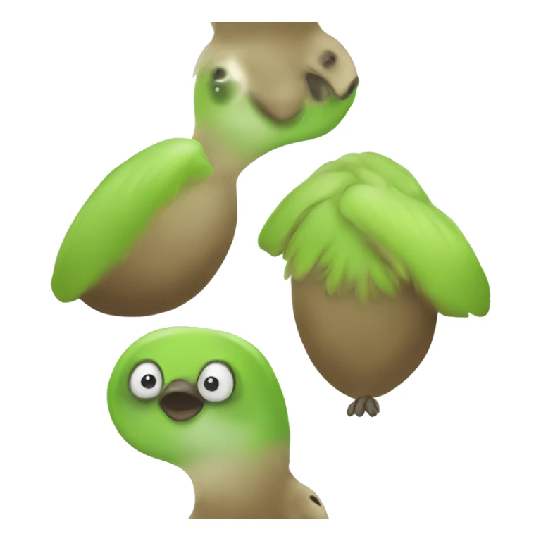 cute Kiwi bird sticker