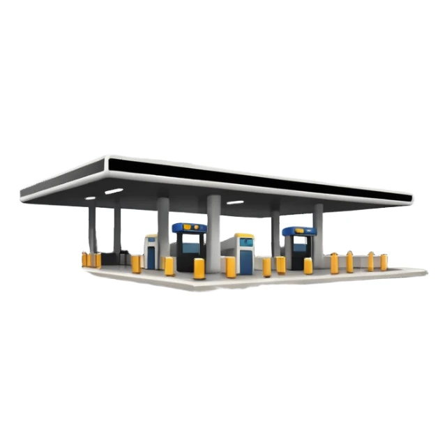 highway tol plaza station sticker